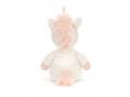 Peluche Flossie Unicorn - L: 9 cm x l : 10 cm x H: 28 cm - Jellycat - FL3U