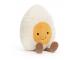 Peluche Amuseable œuf à la coque heureux - Huge