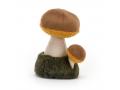 Peluche Wild Nature Boletus Mushroom - L: 9 cm x l : 11 cm x H: 15 cm - Jellycat - WN2B
