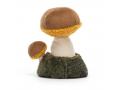Peluche Wild Nature Boletus Mushroom - L: 9 cm x l : 11 cm x H: 15 cm - Jellycat - WN2B