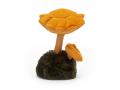 Peluche Wild Nature Chanterelle Mushroom - L: 8 cm x l : 9 cm x H: 16 cm - Jellycat - WN2C