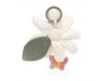 Peluche Jouet d activité fleur pâquerette - L: 5 cm x l : 20 cm x H: 20 cm - Jellycat - FLEU2DAT