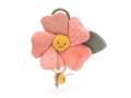 Peluche Jouet d activité fleur petunia - L: 5 cm x l : 20 cm x H: 20 cm - Jellycat - FLEU2PAT