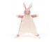 Doudou bébé lapin Cordy Roy - L: 5 cm x l : 22 cm x H: 28 cm