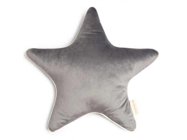 Coussin étoile aristote slate grey