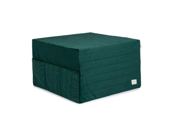 Lit d'appoint pliable sleepover jungle green