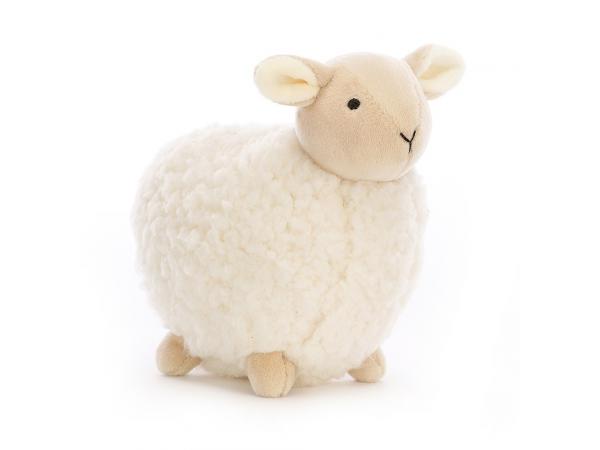 Peluche little lost lamb - l: 9 cm x l : 6 cm x h: 11 cm