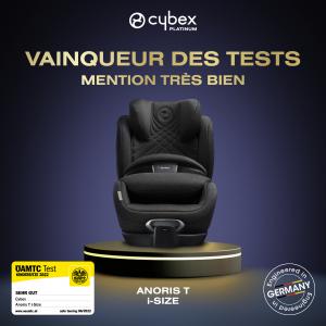 Siège auto CYBEX Anoris T i-size avec airbag intégré Mustard Yellow - Cybex - 520004381
