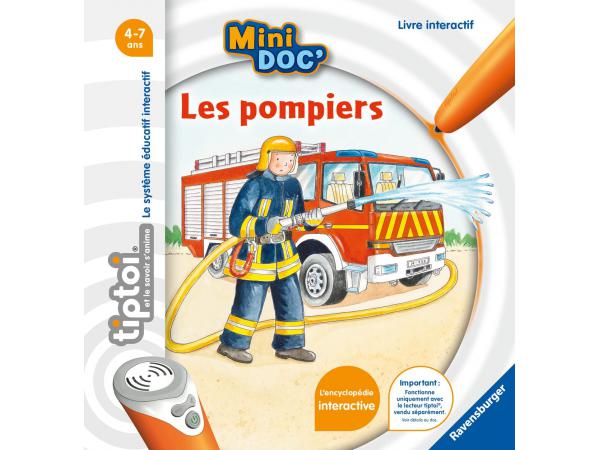 Jeux éducatifs électroniques - tiptoi® - mini doc' - les pompiers