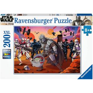 Puzzles enfants - Puzzle 200 pièces XXL - La confrontation / Star Wars The Mandalorian - Ravensburger - 13278