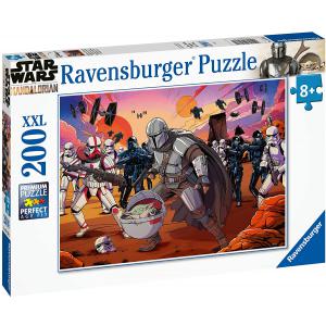 Puzzles enfants - Puzzle 200 pièces XXL - La confrontation / Star Wars The Mandalorian - Star Wars - 13278