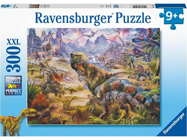 Puzzles enfants - puzzle 300 pièces xxl - dinosaures géants