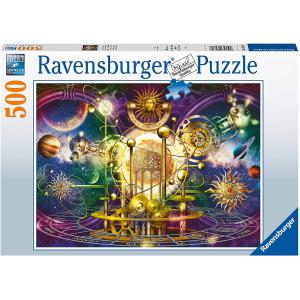 Puzzle 500 pièces - Système solaire doré - Ravensburger - 16981