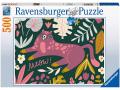 Puzzle 500 pièces - Chat tendance - Ravensburger - 16587
