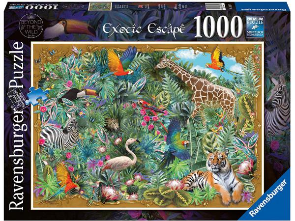 Puzzles adultes - puzzle 1000 pièces - evasion exotique