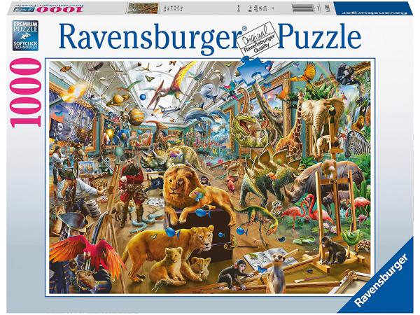 Puzzles adultes - puzzle 1000 pièces - le musée vivant
