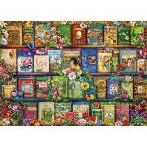 Puzzle 1000 pièces - Livres de jardinage - Ravensburger - 17125