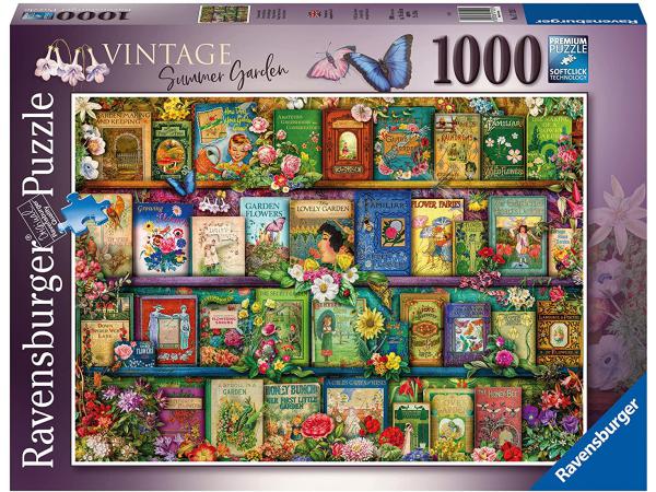 Puzzle 1000 pièces - livres de jardinage