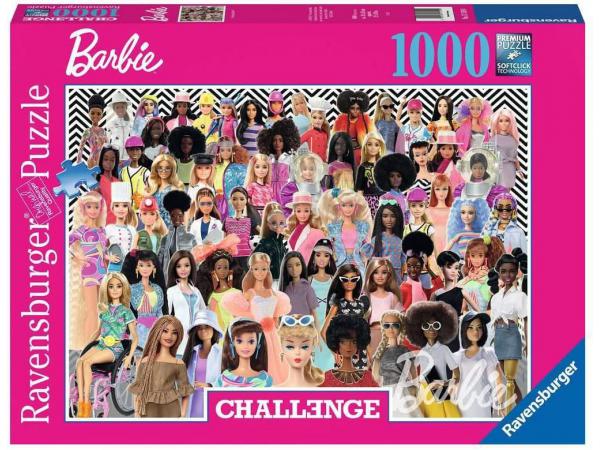 Puzzles adultes - puzzle 1000 pièces - barbie (challenge puzzle)