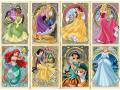 Puzzles adultes - Puzzle 1000 pièces - Disney Princesses Art Nouveau - Ravensburger - 16504