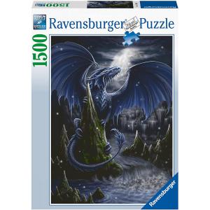 Puzzle 1500 pièces - Le dragon bleu - Ravensburger - 17105