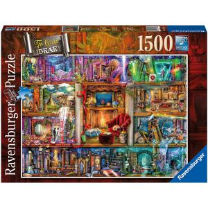 Puzzles adultes - Puzzle 1500 pièces - La grande bibliothèque - Ravensburger - 17158