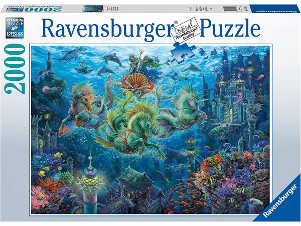 Puzzles adultes - puzzle 2000 pièces - sous l'eau