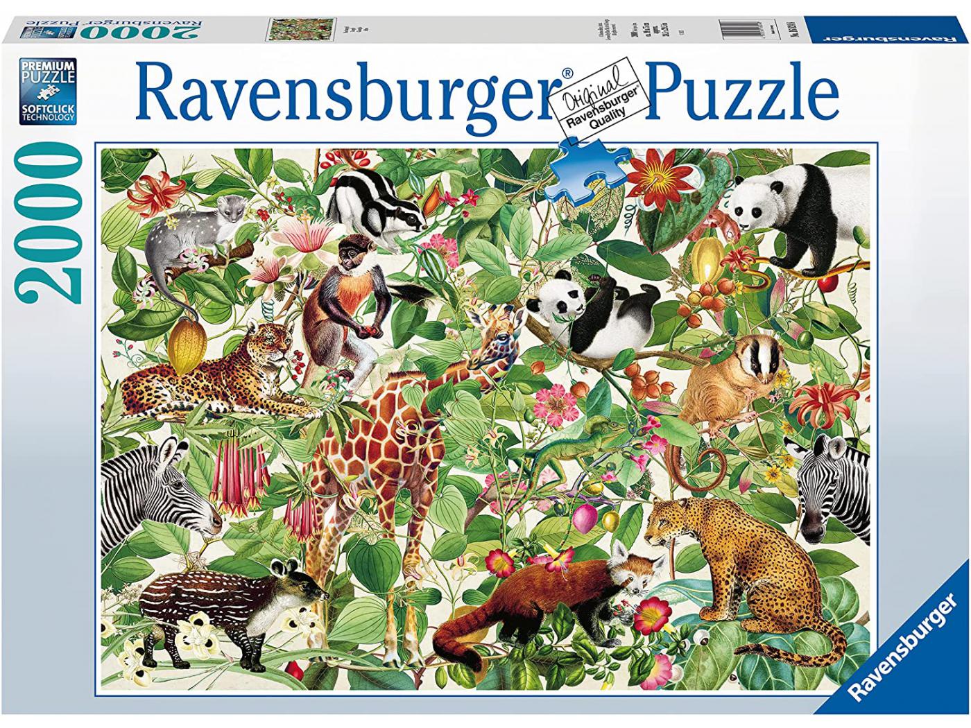 Ravensburger - Puzzles adultes - Puzzle 2000 pièces - Jungle