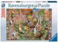 Puzzles adultes - Puzzle 3000 pièces - Jardin des signes solaires - Ravensburger - 17135