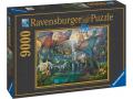 Puzzles adultes - Puzzle 9000 pièces - La forêt magique des dragons - Ravensburger - 16721