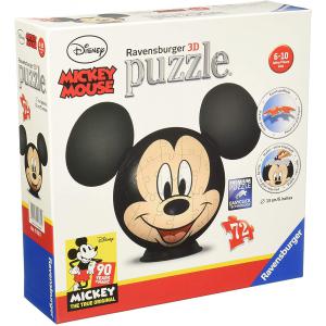 Puzzle 3D Ball 72 pièces - Disney Mickey Mouse - Mickey - 11761