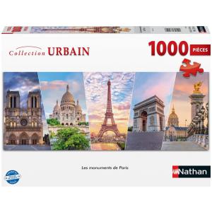 Puzzle Nathan 1000 pièces - Les moNathanumeNathants de Paris - Nathan puzzles - 87255