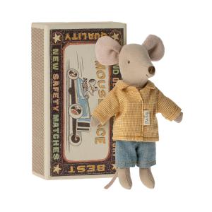 Big brother mouse dans la boîte d’allumettes, H : 13 cm - Maileg - 17-2203-01
