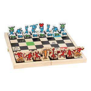 Jeu d'échecs grand modèle en coffret Keith Haring - Vilac - 9229