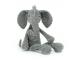 Peluche Ribble Elephant - l : 11 cm x H: 39 cm