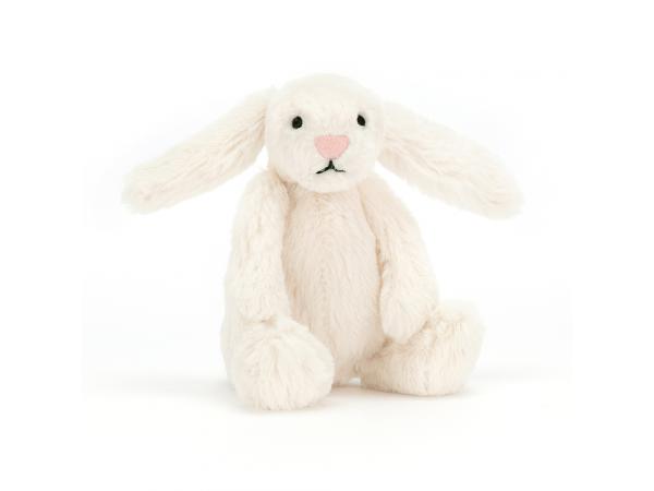 Peluche bashful cream bunny baby - h: 13 cm
