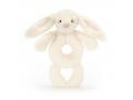 Peluche Bashful Cream Bunny Grabber - H: 18 cm - Jellycat - BC4GRN