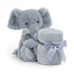 Snugglet Elephant Soother - L: 13 cm x l : 33 cm x H: 33 cm - Jellycat - SNUG4ES