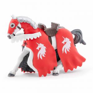 Figurine Cheval du chevalier licorne à la lance - Papo - 39781