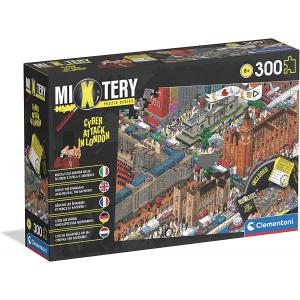 Puzzle enfant, Mixtery - 300 pièces - Cyber attaque à Londres - Clementoni - 21711