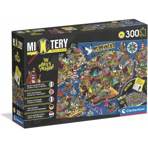 Puzzle enfant, Mixtery - 300 pièces - Le trésor des pirates - Clementoni - 21710