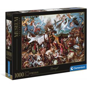 Puzzle adulte, Museum 1000 pièces - The fall of the rebel angels - Clementoni - 39662
