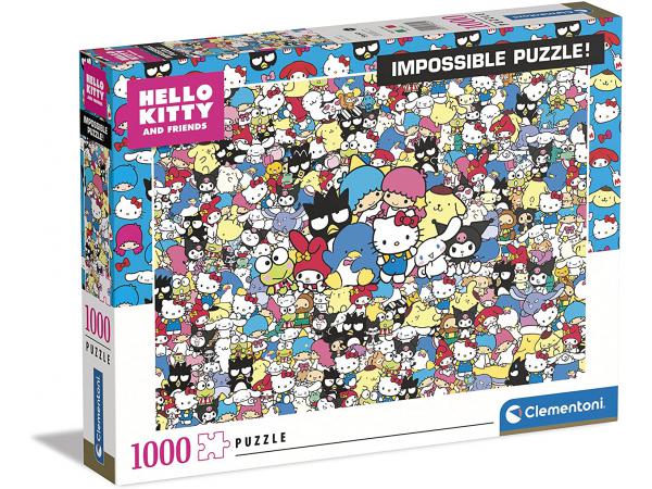 Puzzle adulte, impossible 1000 pièces - hello kitty