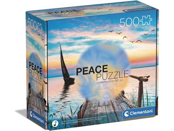 Puzzle adulte, peace puzzle - 500 pièces - peaceful wind