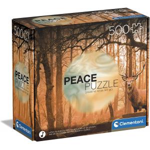 Puzzle adulte, Peace Puzzle - 500 pièces - Rustling Silence - Clementoni - 35118