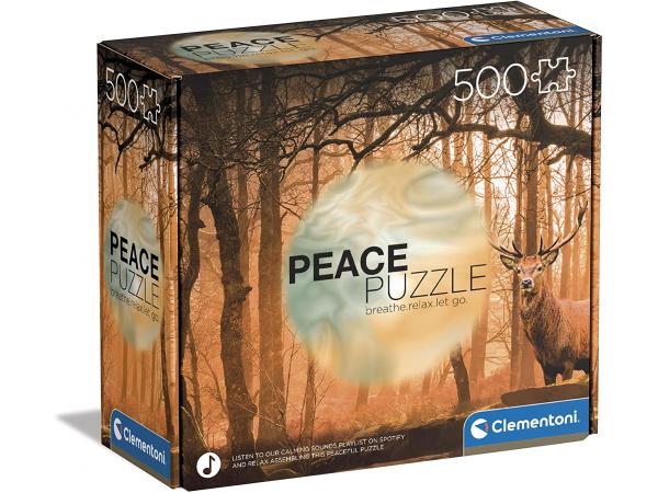 Puzzle adulte, peace puzzle - 500 pièces - rustling silence