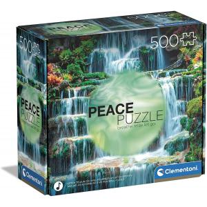 Puzzle adulte, Peace Puzzle - 500 pièces - The Flow - Clementoni - 35117