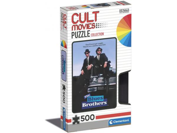 Puzzle adulte, cult movies - 500 pièces - les blues brothers