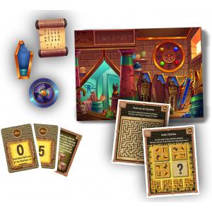 Jeu de cartes, Escape Game Pocket - La pyramide du pharaon - Clementoni - 52605