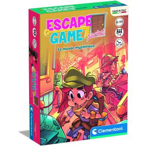 Jeu de cartes, Escape Game Pocket - Le musée mystérieux - Clementoni - 52603